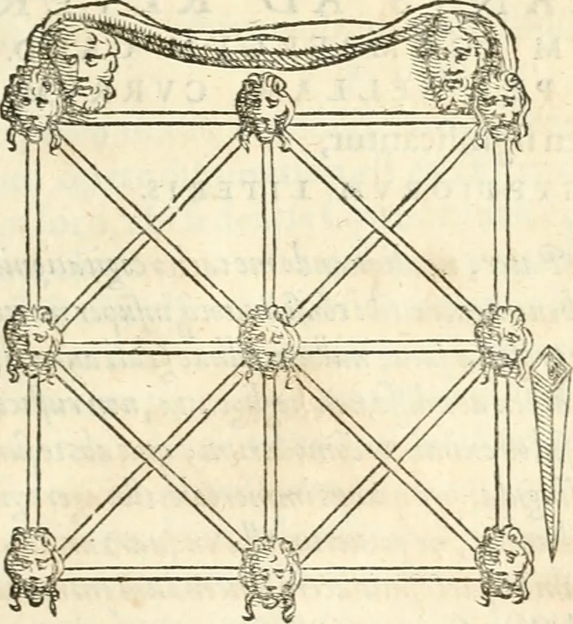 An illustration from Hieroglyphica, sive, De sacris Aegyptiorvm aliarvmqve gentivm literis commentarij, 1567, leaf 646