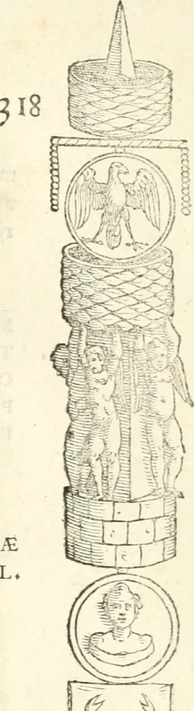 An illustration from Hieroglyphica, sive, De sacris Aegyptiorvm aliarvmqve gentivm literis commentarij, 1567, leaf 646