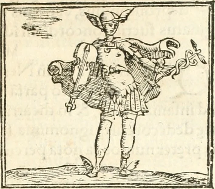 An illustration from Hieroglyphica, sive, De sacris Aegyptiorvm aliarvmqve gentivm literis commentarij, 1567, leaf 704