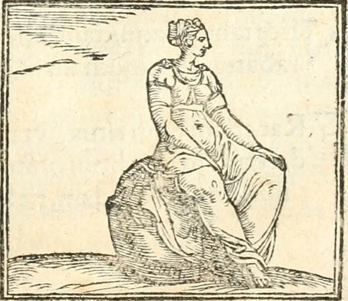 An illustration from Hieroglyphica, sive, De sacris Aegyptiorvm aliarvmqve gentivm literis commentarij, 1567, leaf 730