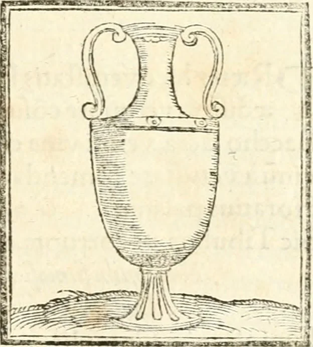 An illustration from Hieroglyphica, sive, De sacris Aegyptiorvm aliarvmqve gentivm literis commentarij, 1567, leaf 764