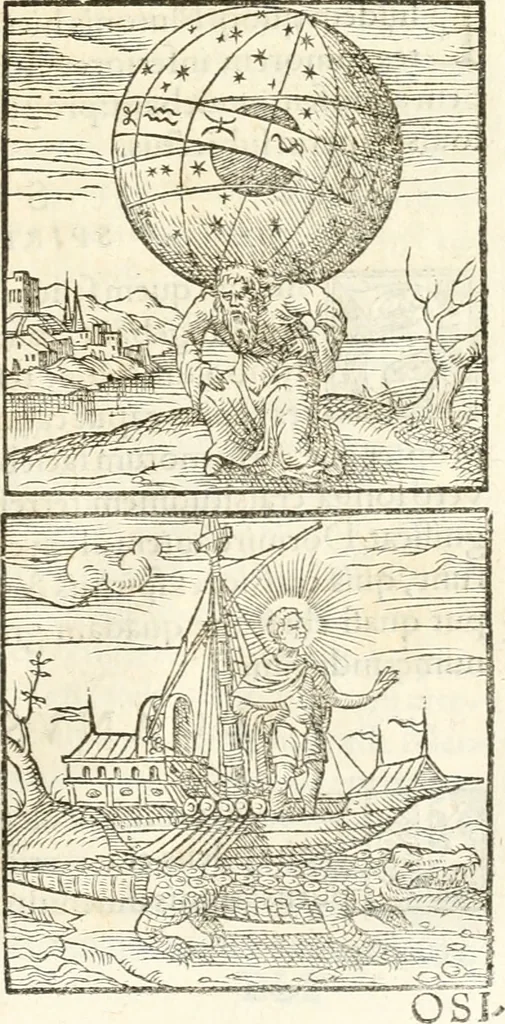 An illustration from Hieroglyphica, sive, De sacris Aegyptiorvm aliarvmqve gentivm literis commentarij, 1567, leaf 862