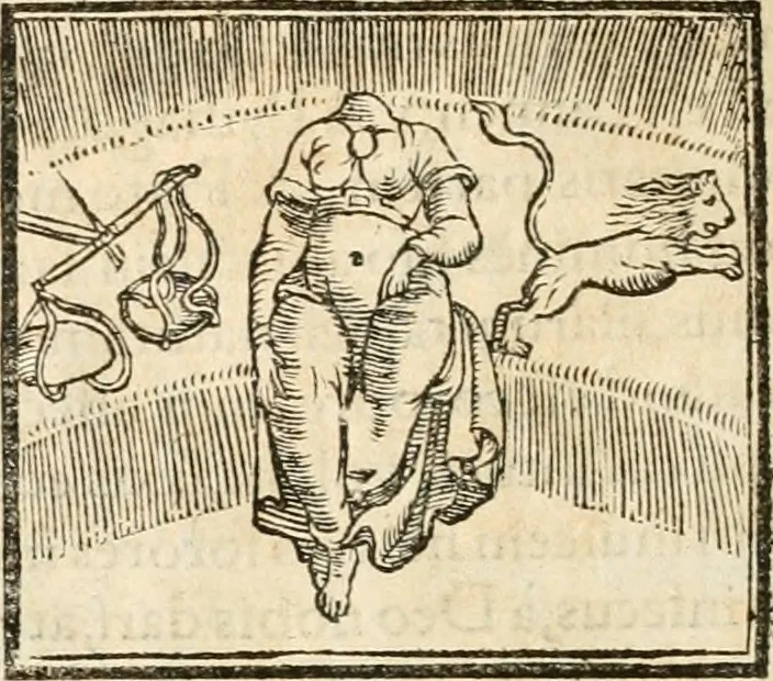 An illustration from Hieroglyphica, sive, De sacris Aegyptiorvm aliarvmqve gentivm literis commentarij, 1567, leaf 881