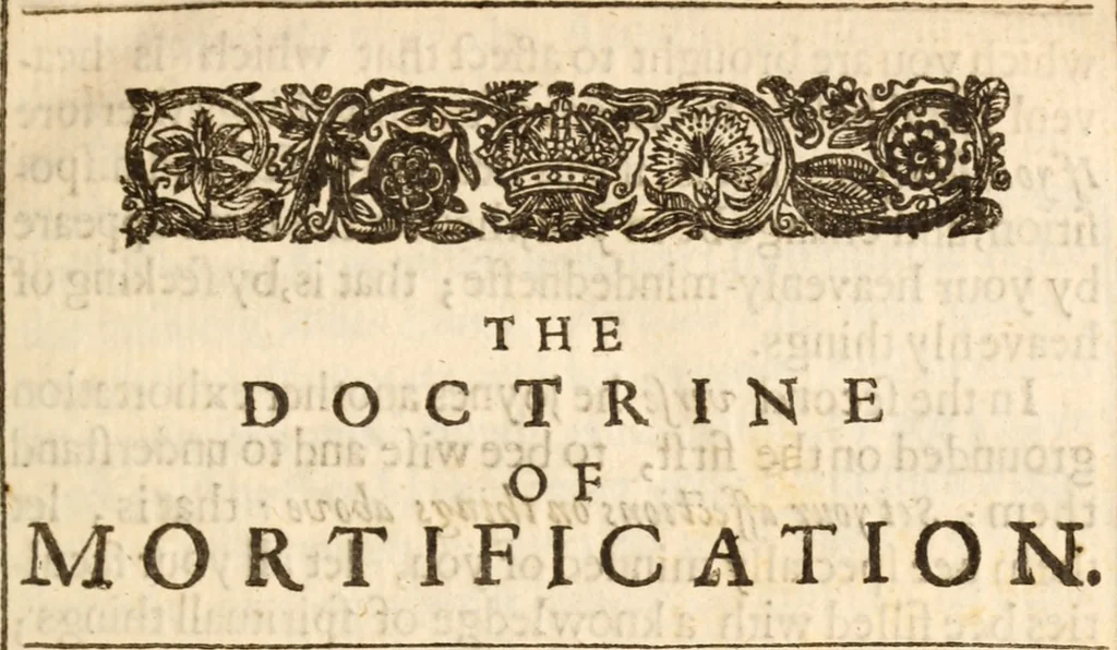 An illustration from Sinnes overthrow : or, A godly and learned treatise of mortification ... All being the substance of severall sermons upon Colos. 3. 5, 1641, leaf 22
