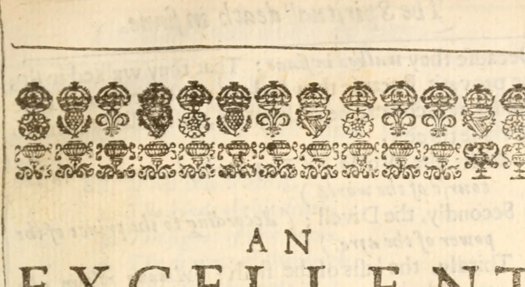 An illustration from Sinnes overthrow : or, A godly and learned treatise of mortification ... All being the substance of severall sermons upon Colos. 3. 5, 1641, leaf 284