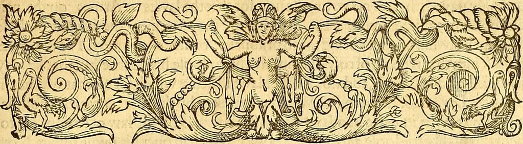 An illustration from The six bookes of a commonweale, 1606, leaf 14