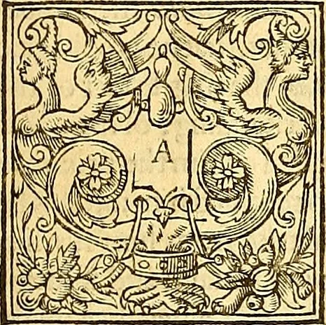 An illustration from The six bookes of a commonweale, 1606, leaf 14