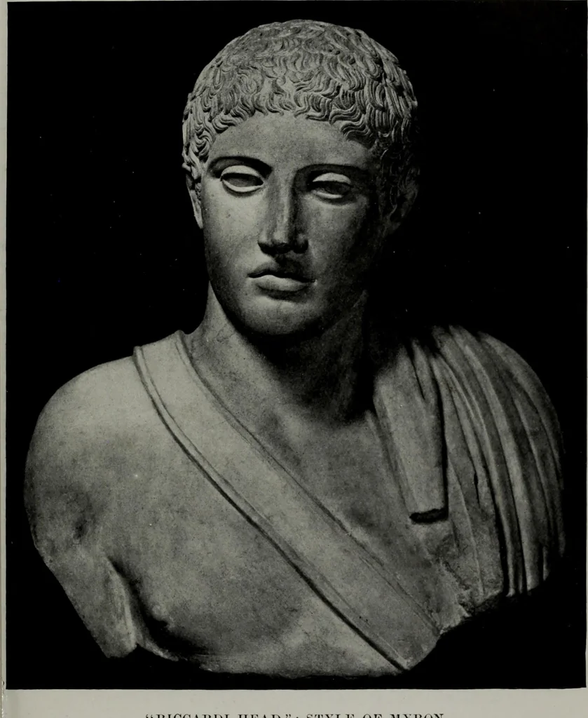 An illustration from Six Greek sculptors, 1915, leaf 130