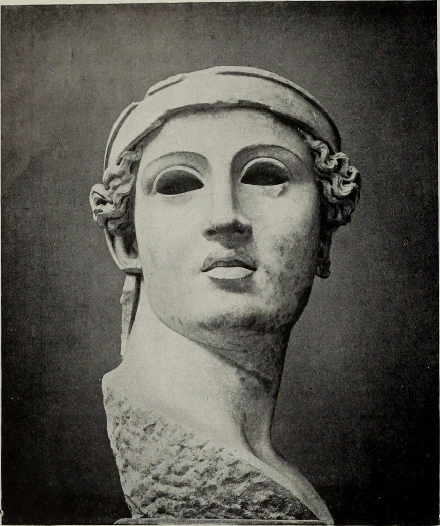 An illustration from Six Greek sculptors, 1915, leaf 143