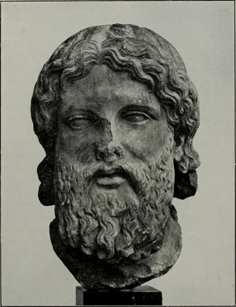 An illustration from Six Greek sculptors, 1915, leaf 178