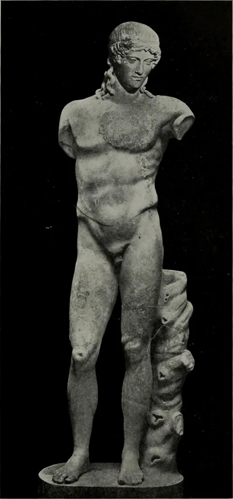 An illustration from Six Greek sculptors, 1915, leaf 190