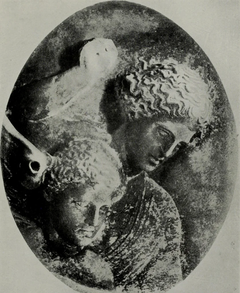 An illustration from Six Greek sculptors, 1915, leaf 198