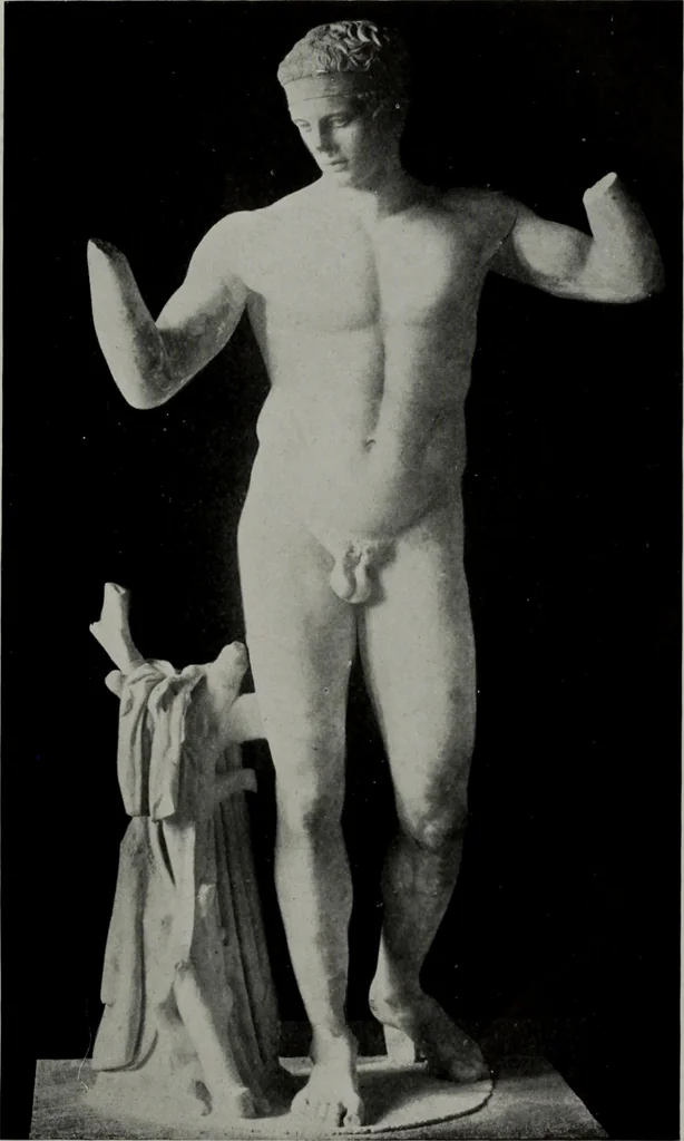 An illustration from Six Greek sculptors, 1915, leaf 210