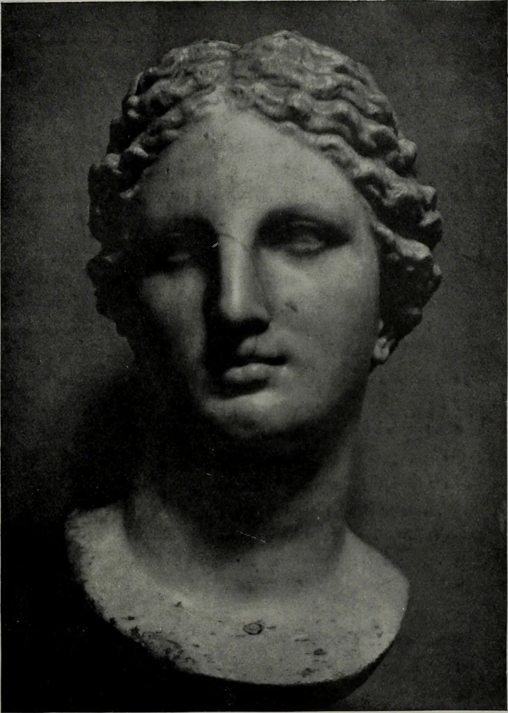 An illustration from Six Greek sculptors, 1915, leaf 266