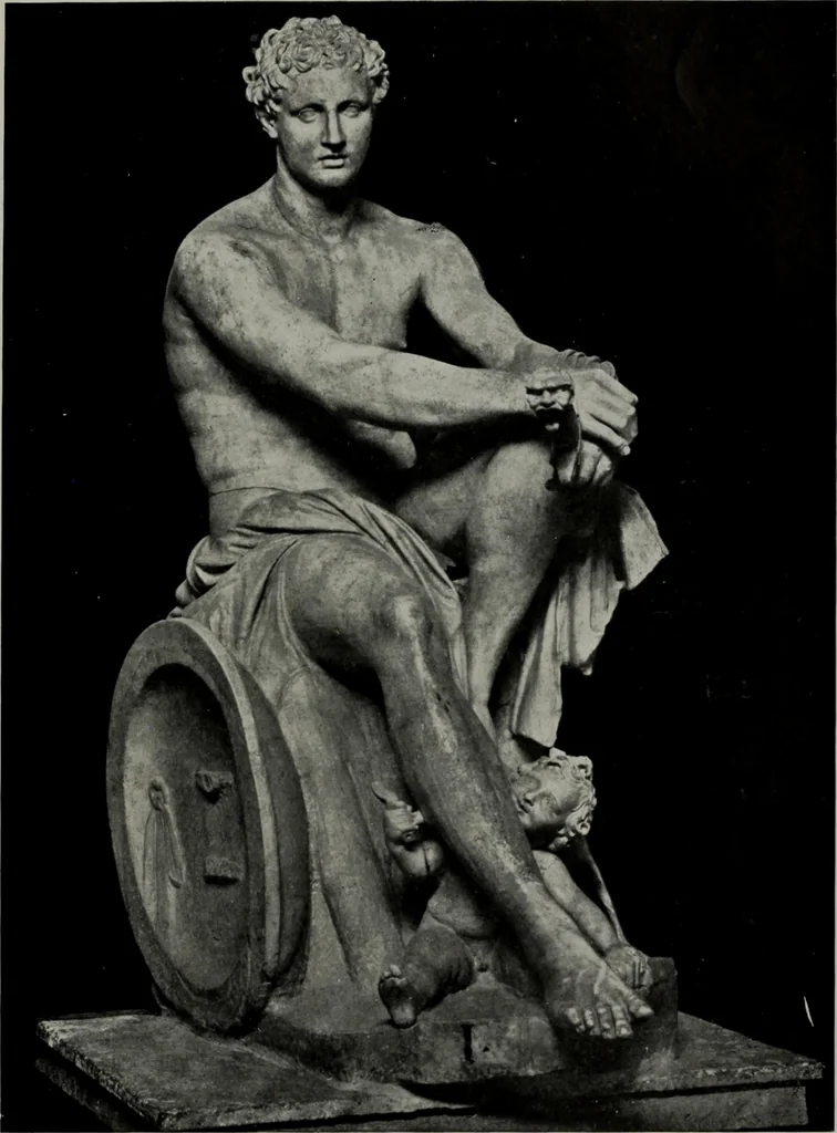 An illustration from Six Greek sculptors, 1915, leaf 318