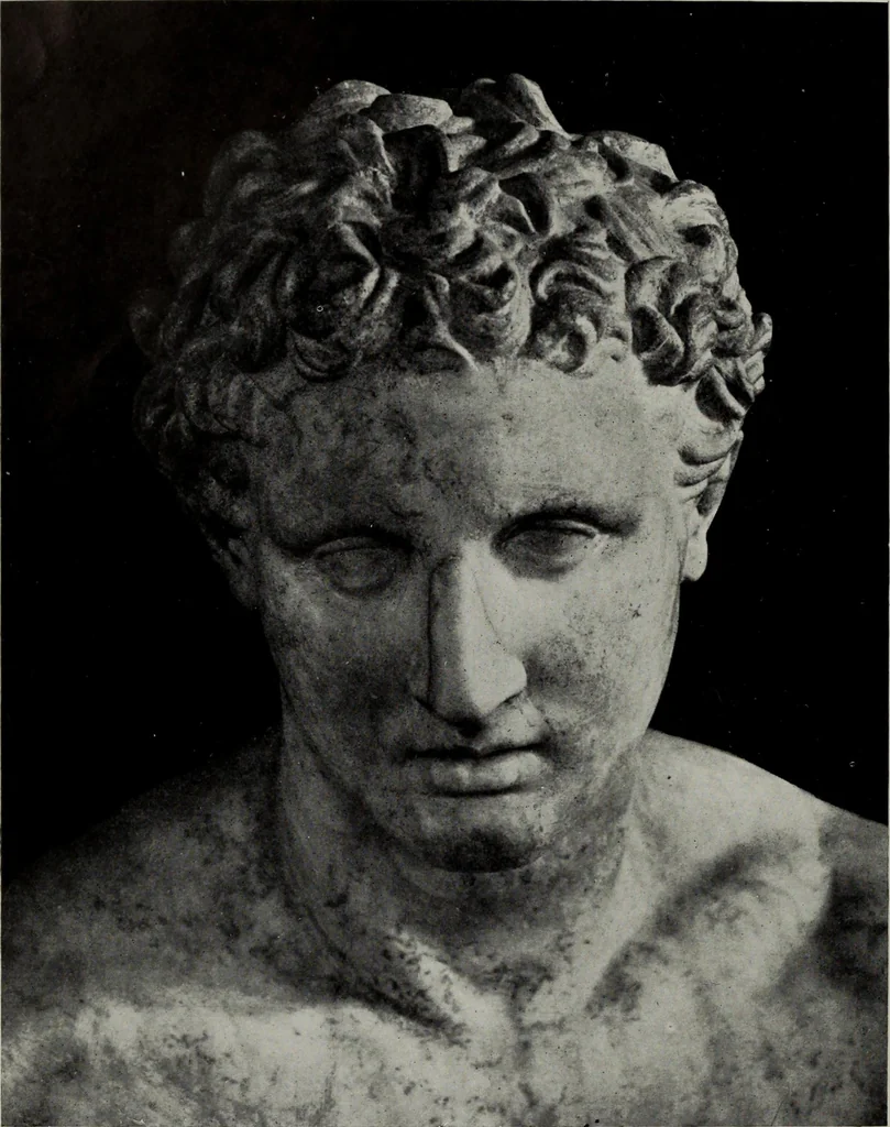 An illustration from Six Greek sculptors, 1915, leaf 321