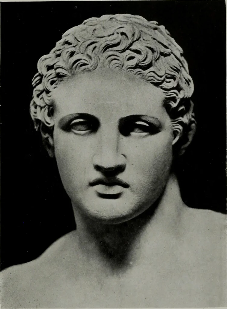 An illustration from Six Greek sculptors, 1915, leaf 326