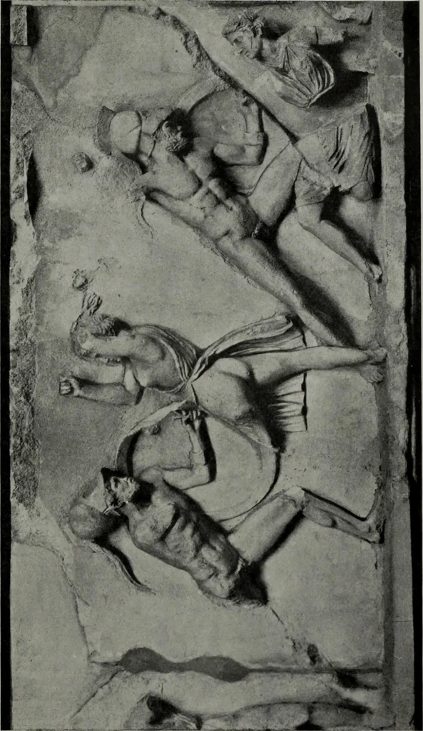 An illustration from Six Greek sculptors, 1915, leaf 342