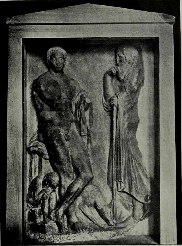 An illustration from Six Greek sculptors, 1915, leaf 352