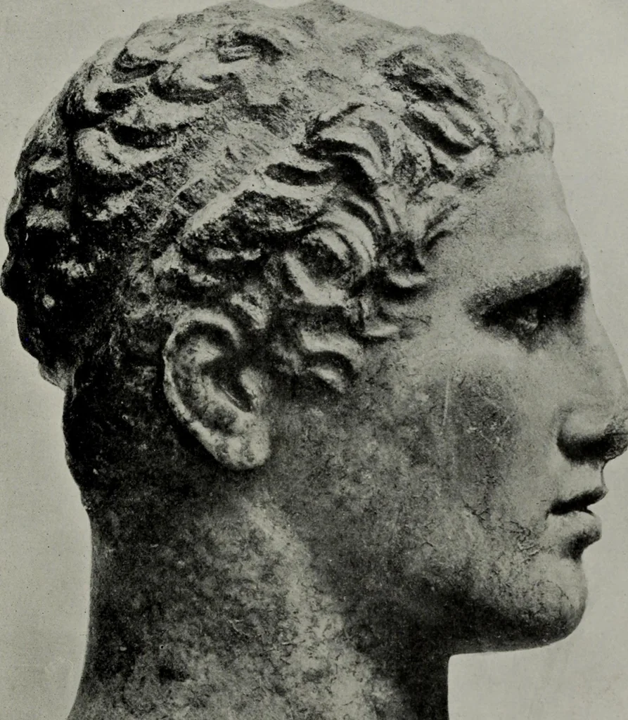 An illustration from Six Greek sculptors, 1915, leaf 364