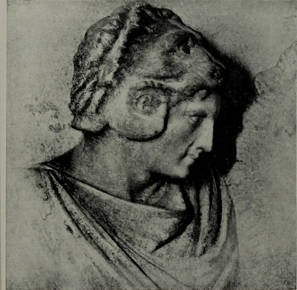 An illustration from Six Greek sculptors, 1915, leaf 382
