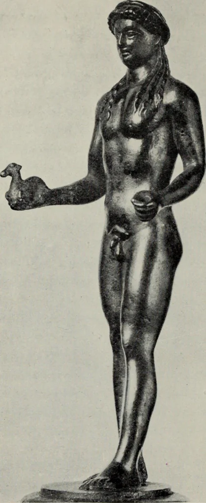 An illustration from Six Greek sculptors, 1915, leaf 41