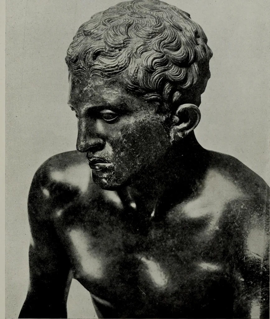 An illustration from Six Greek sculptors, 1915, leaf 410