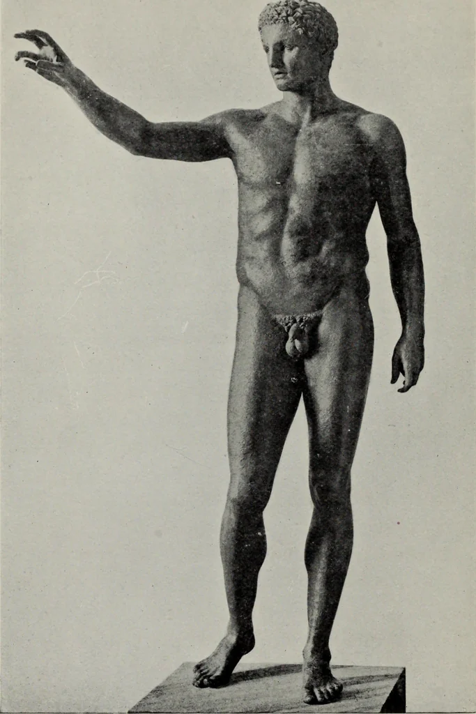 An illustration from Six Greek sculptors, 1915, leaf 413
