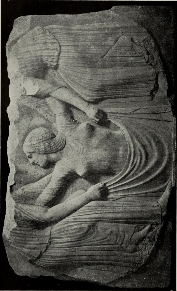 An illustration from Six Greek sculptors, 1915, leaf 91