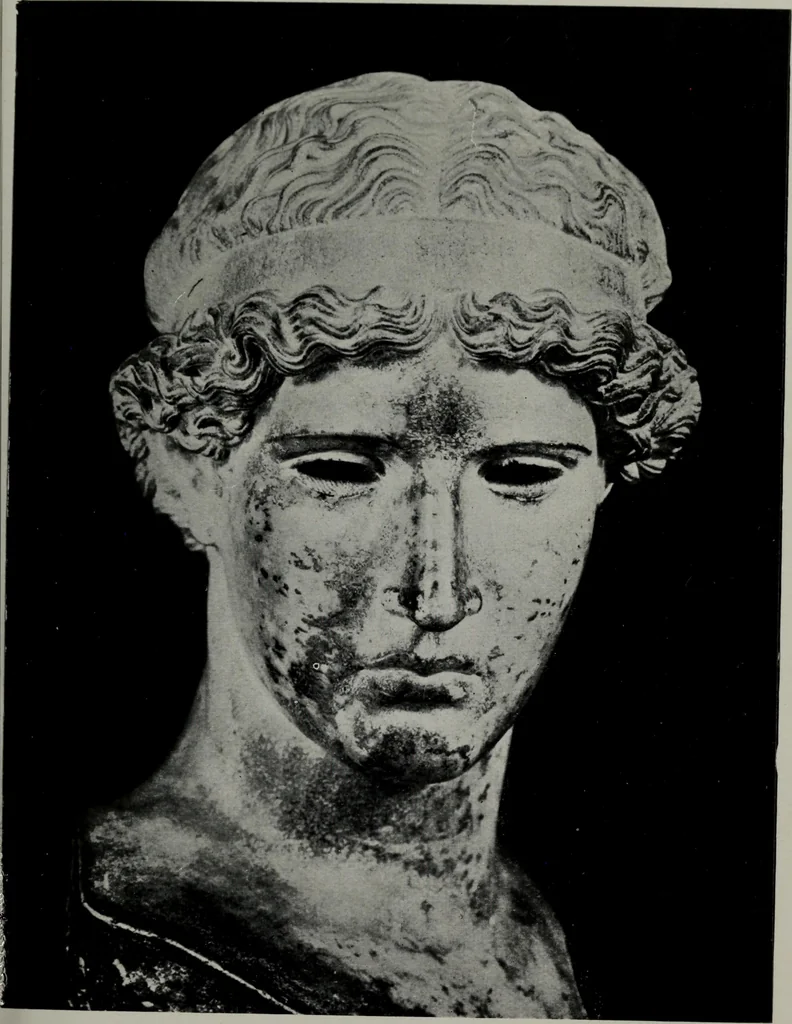 An illustration from Six Greek sculptors, 1915, leaf 188