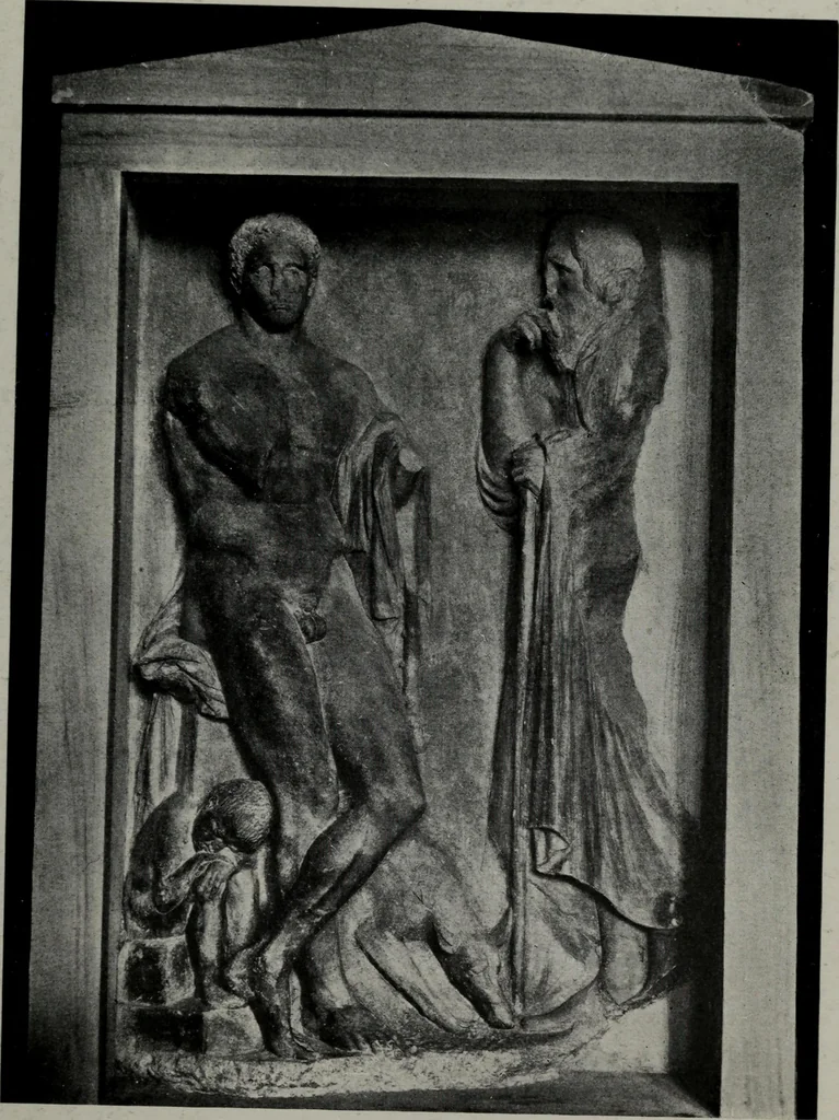 An illustration from Six Greek sculptors, 1915, leaf 360