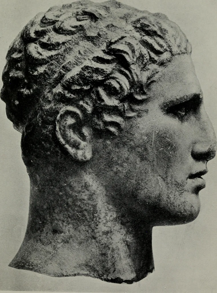 An illustration from Six Greek sculptors, 1915, leaf 372