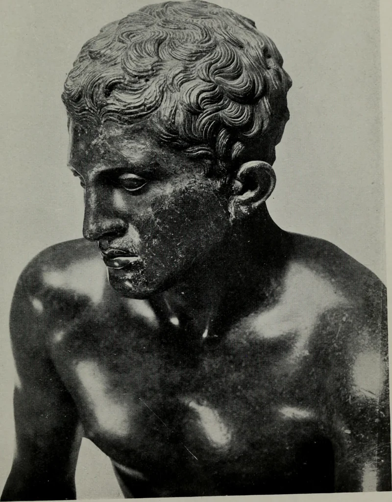 An illustration from Six Greek sculptors, 1915, leaf 416