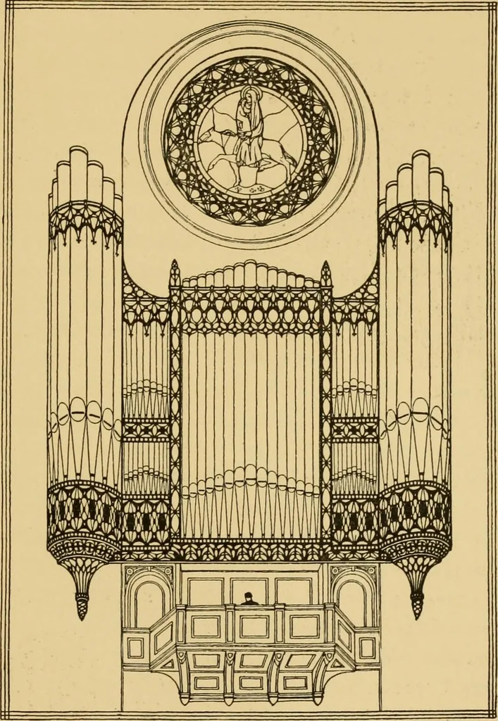 An illustration from Six lectures on architecture, 1917, leaf 244