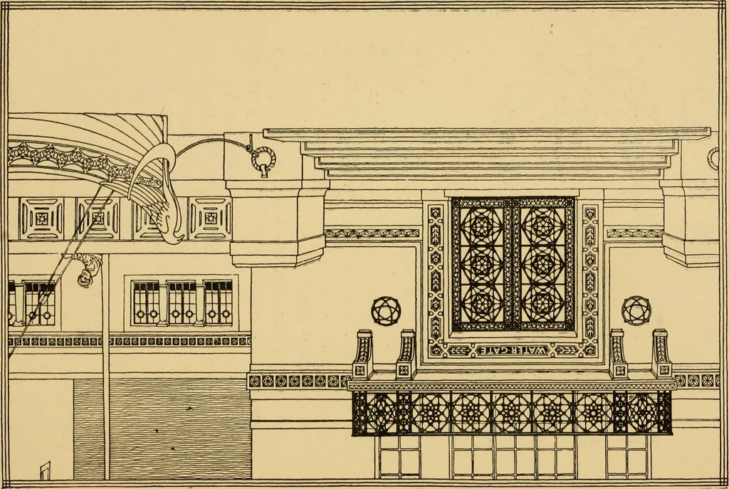 An illustration from Six lectures on architecture, 1917, leaf 248