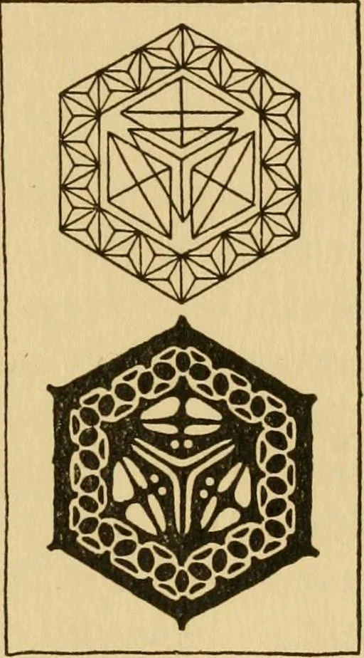 An illustration from Six lectures on architecture, 1917, leaf 250
