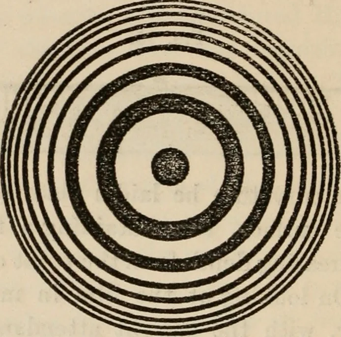 An illustration from Six lectures on light : delivered in America in 1872-1878, 1886, leaf 105
