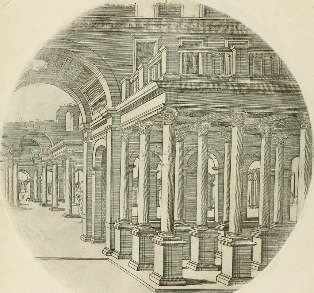An illustration from [Six suites of engravings], 1549, leaf 197