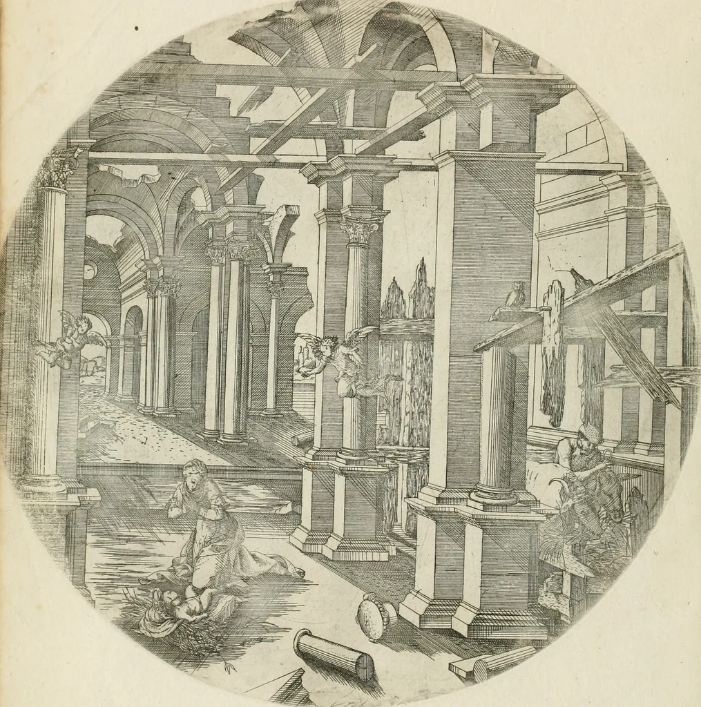 An illustration from [Six suites of engravings], 1549, leaf 199