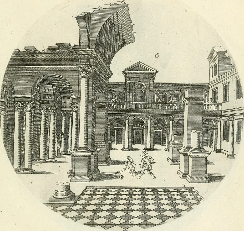 An illustration from [Six suites of engravings], 1549, leaf 204