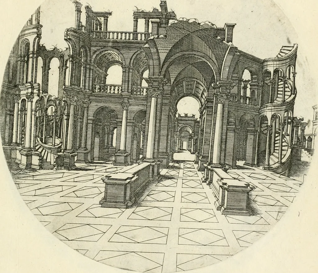 An illustration from [Six suites of engravings], 1549, leaf 210