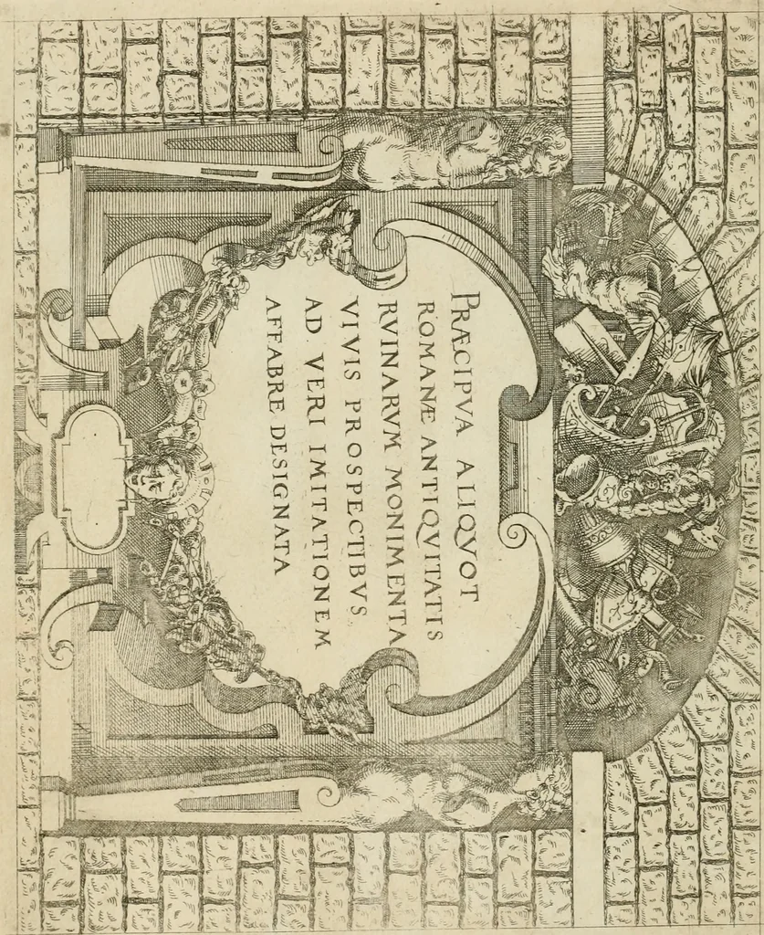 An illustration from [Six suites of engravings], 1549, leaf 29