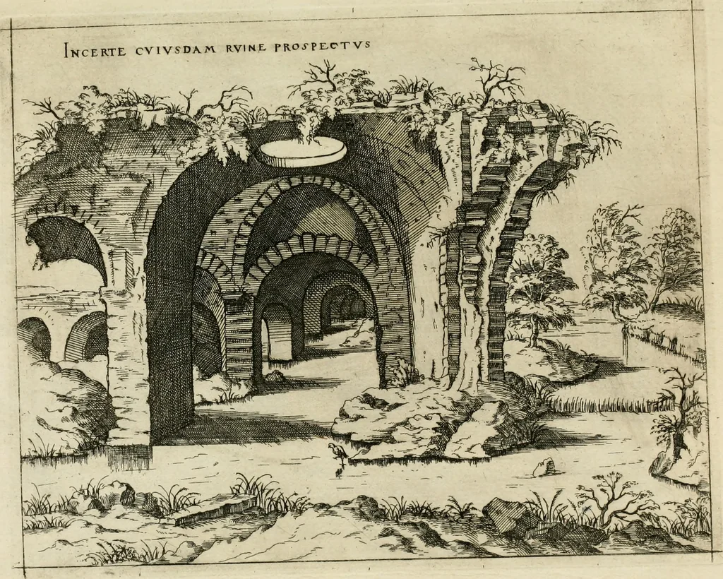 An illustration from [Six suites of engravings], 1549, leaf 33