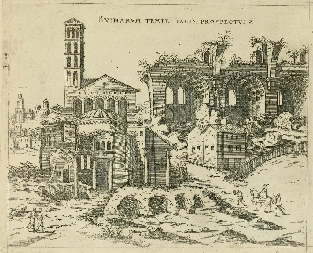 An illustration from [Six suites of engravings], 1549, leaf 35