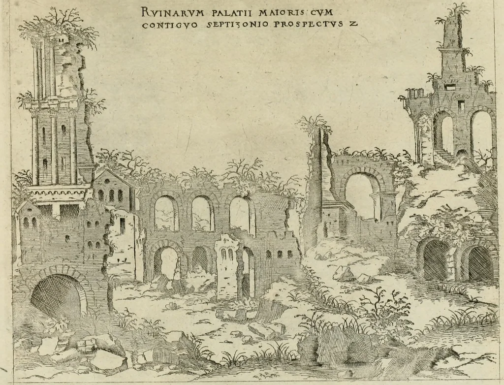 An illustration from [Six suites of engravings], 1549, leaf 39