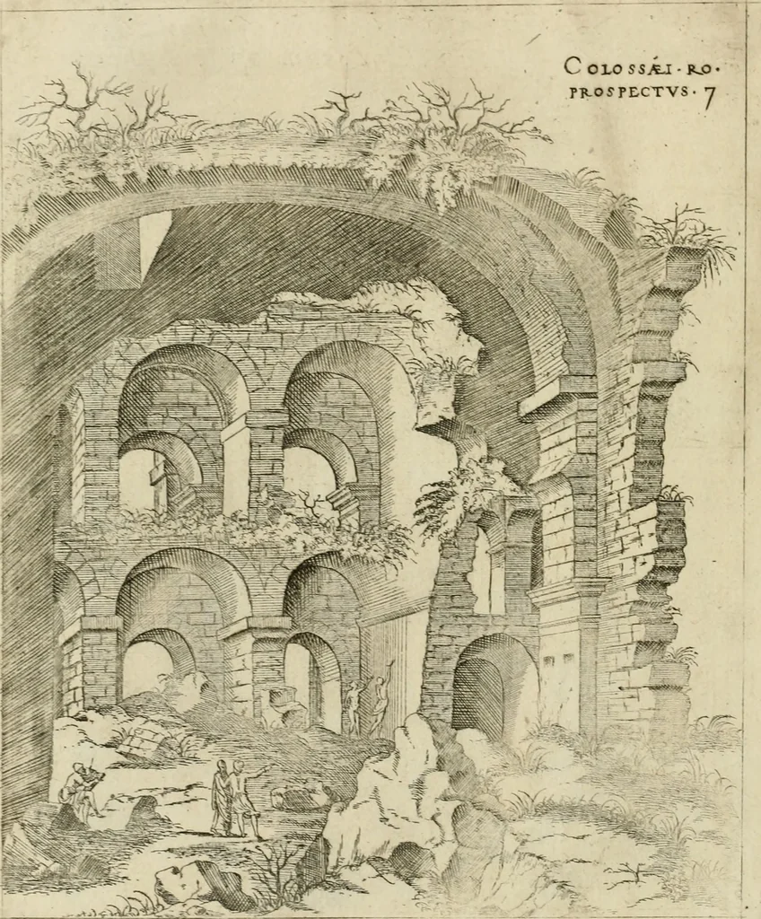 An illustration from [Six suites of engravings], 1549, leaf 43