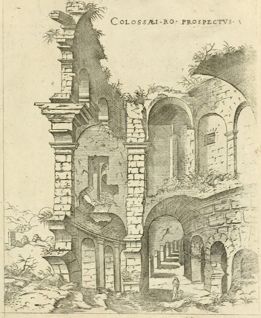 An illustration from [Six suites of engravings], 1549, leaf 44