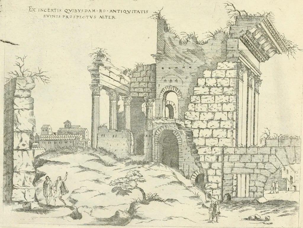 An illustration from [Six suites of engravings], 1549, leaf 50