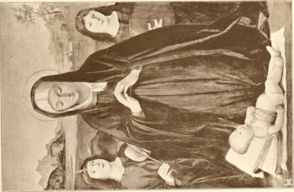 An illustration from Illustrated catalogue of the sixth series of 100 paintings by old masters of the Dutch, Flemish, Italian, French, and English schools : being a portion of the Sedelmeyer Gallery which contains over 1500 original pictures by ancient and modern artists, 1900, leaf 104