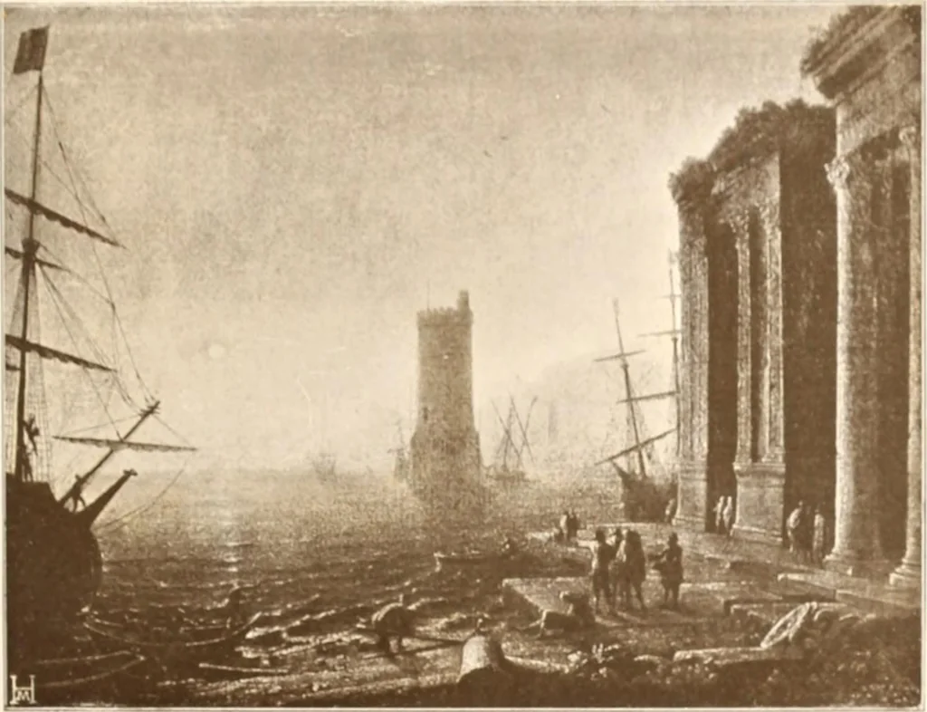 An illustration from Illustrated catalogue of the sixth series of 100 paintings by old masters of the Dutch, Flemish, Italian, French, and English schools : being a portion of the Sedelmeyer Gallery which contains over 1500 original pictures by ancient and modern artists, 1900, leaf 114